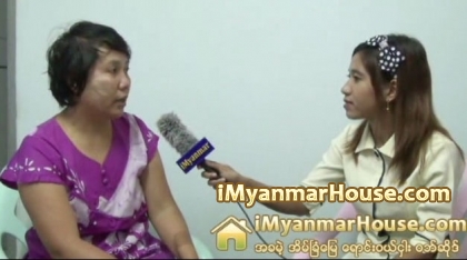 ေအာင္ အိမ္၊ျခံ၊ေျမ အက်ိဳးေဆာင္လုပ္ငန္းမွ တာ၀န္ရွိသူ မေအးေအး၀င္းႏွင့္ အင္တာဗ်ဳး - Property Interview from iMyanmarHouse.com