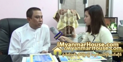 Pyi Myanmar San Construction Co,Ltd မွတာဝန္ရွိသူဦးေသာင္းဦးလြင္ႏွင့္ အင္တာဗ်ဴး - Property Interview from iMyanmarHouse.com