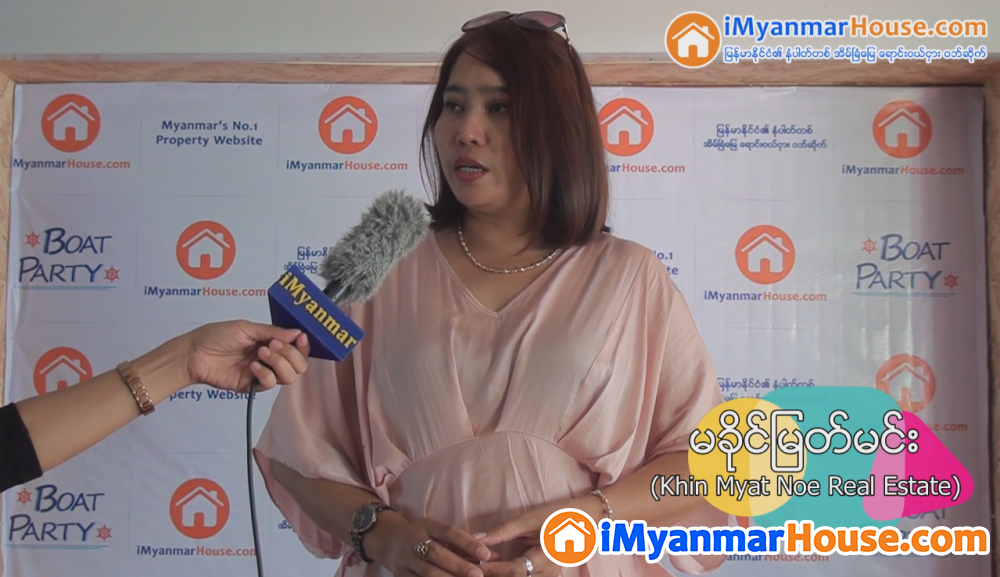 Khin Myat Noe Real Estate says they become a well-known agency because of iMyanmarHouse.com - Property Interview from iMyanmarHouse.com