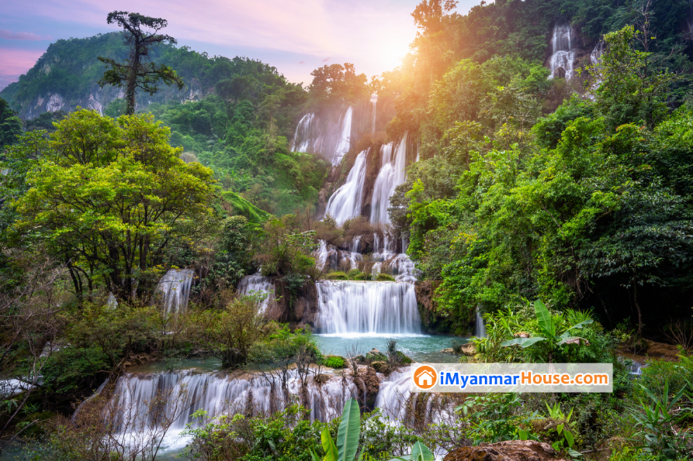 ထိုင်း-မြန်မာနယ်စပ်ရှိ ထိုင်းနိုင်ငံ၏ အကြီးမားဆုံးနှင့် အလှပဆုံးရေတံခွန်ကြီး သီလိုစု - Property News in Myanmar from iMyanmarHouse.com