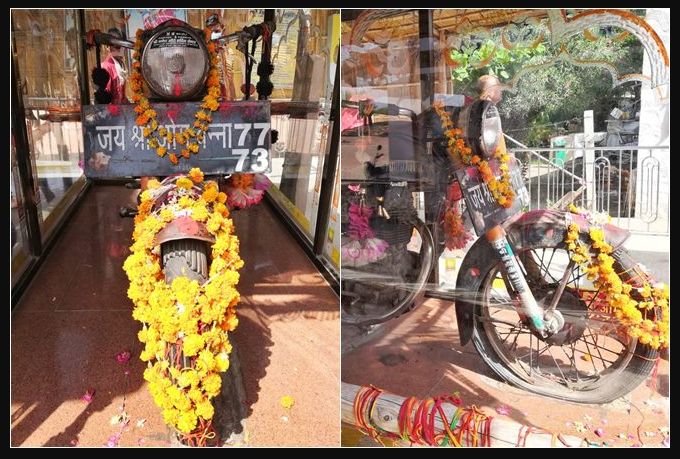 Visit to Bullet Baba temple in Rajasthan: Spine-chilling story of a 350cc Royal Enfield that fulfills wishes - Property News in Myanmar from iMyanmarHouse.com