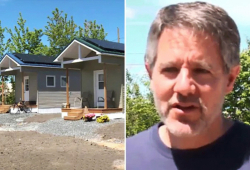 ကနေဒါလုပ်ငန်းရှင်တစ်ဦးက မိမိ၏ ကုမ္ပဏီကို ရောင်းချကာ အိမ်ရာမဲ့များအတွက် အိမ်ငယ်လေးပေါင်း ၉၉ လုံး ဆောက်လုပ်