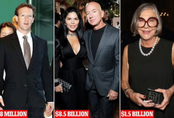 So why are America's mega-rich including Jeff Bezos and Mark Zuckerberg off-loading billions of dollars in stock? Super wealthy are in a race to 'sell high' and invest cash away from the market amid volatile global geopolitics and election