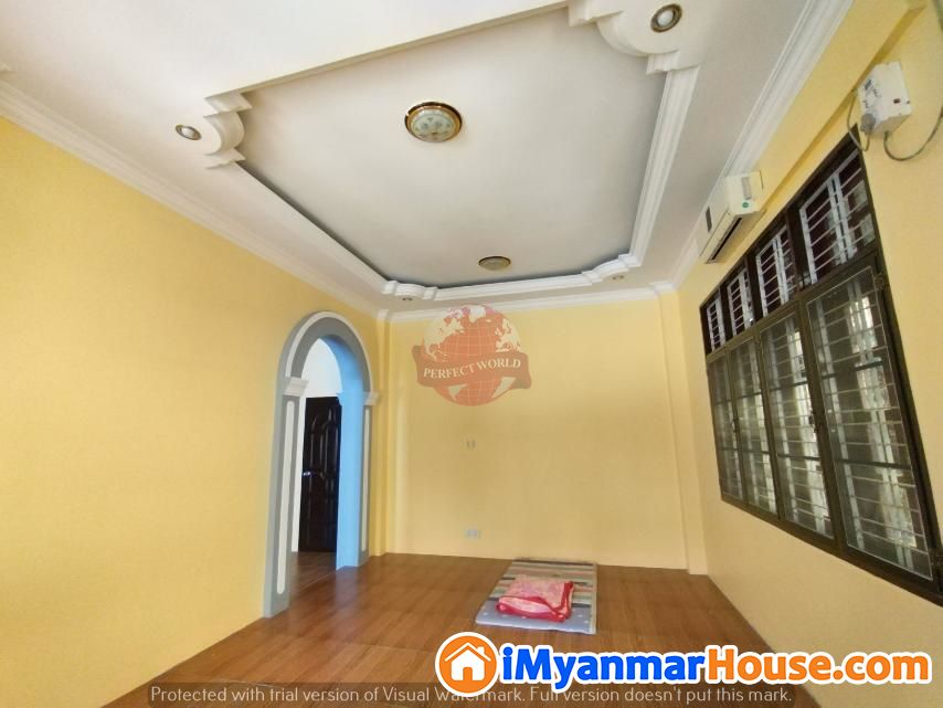 သဃၤန္းကၽြန္း ရတနာလမ္းအနီး မလိခအိမ္ယာတြင္ ႏွစ္ထပ္လံုးခ်င္းငွားမည္ - For Rent - သင်္ဃန်းကျွန်း (Thingangyun) - ရန်ကုန်တိုင်းဒေသကြီး (Yangon Region) - 18 Lakh (Kyats) - R-19852739 | iMyanmarHouse.com