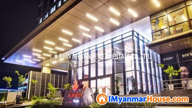 Crystal Tower Office for rent - ငှါးရန် - ကမာရွတ် (Kamaryut) - ရန်ကုန်တိုင်းဒေသကြီး (Yangon Region) - $ 2 (အမေရိကန်ဒေါ်လာ) - R-20266760 | iMyanmarHouse.com
