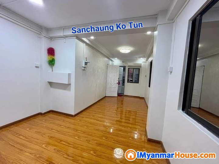ရှယ်ပြင်ပြီး၊ပထပ်၊တိုက်သစ်၊ရောင်းမည် - ရောင်းရန် - စမ်းချောင်း (Sanchaung) - ရန်ကုန်တိုင်းဒေသကြီး (Yangon Region) - 590 သိန်း (ကျပ်) - S-10037939 | iMyanmarHouse.com