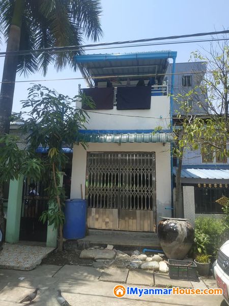 ပေအကျယ် (၁၀× ၆၀) ၂ထပ်ခွဲ အိမ်ရောင်းမည် - ရောင်းရန် - သာကေတ (Thaketa) - ရန်ကုန်တိုင်းဒေသကြီး (Yangon Region) - 670 သိန်း (ကျပ်) - S-10158646 | iMyanmarHouse.com