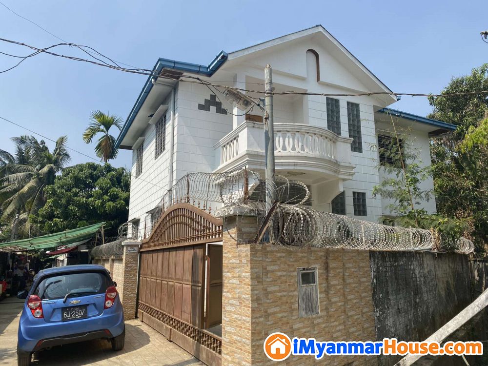 9 မိုင်ရှိ ခြံကျယ်ကျယ် လုံးခြင်းအိမ်ရှယ်‌ေလေးရောင်းမည် - ရောင်းရန် - မရမ်းကုန်း (Mayangone) - ရန်ကုန်တိုင်းဒေသကြီး (Yangon Region) - 6,000 သိန်း (ကျပ်) - S-10247672 | iMyanmarHouse.com