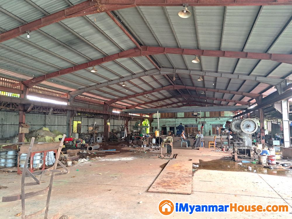 တောင်ဒဂုံစက်မှုဇုံတွင် ဂိုဒေါင်အပါမြေကွက် အရောင်း - ရောင်းရန် - ဒဂုံမြို့သစ် တောင်ပိုင်း (Dagon Myothit (South)) - ရန်ကုန်တိုင်းဒေသကြီး (Yangon Region) - 12,000 သိန်း (ကျပ်) - S-10333049 | iMyanmarHouse.com