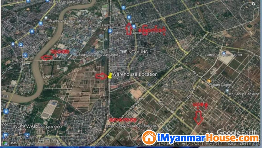Show Room ဖွင့်ရန် နေရာကောင်း - For Sale - ဒဂုံမြို့သစ် တောင်ပိုင်း (Dagon Myothit (South)) - ရန်ကုန်တိုင်းဒေသကြီး (Yangon Region) - 15,000 Lakh (Kyats) - S-10422430 | iMyanmarHouse.com