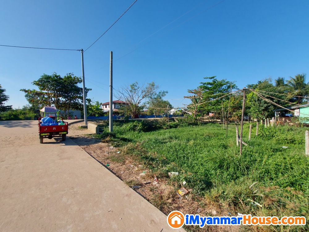 လူမနေပဲဝယ်ထားရင်တောင် ဈေးတရိပ်ရိပ်တက်လာမည့် မြောက်ဥက္ကလာ၊ရွှေပေါက်ကံမှ မြေကွက်ရောင်းရန်ရှိသည်။ - ရောင်းရန် - မြောက်ဥက္ကလာပ (North Okkalapa) - ရန်ကုန်တိုင်းဒေသကြီး (Yangon Region) - 2,500 သိန်း (ကျပ်) - S-10449113 | iMyanmarHouse.com