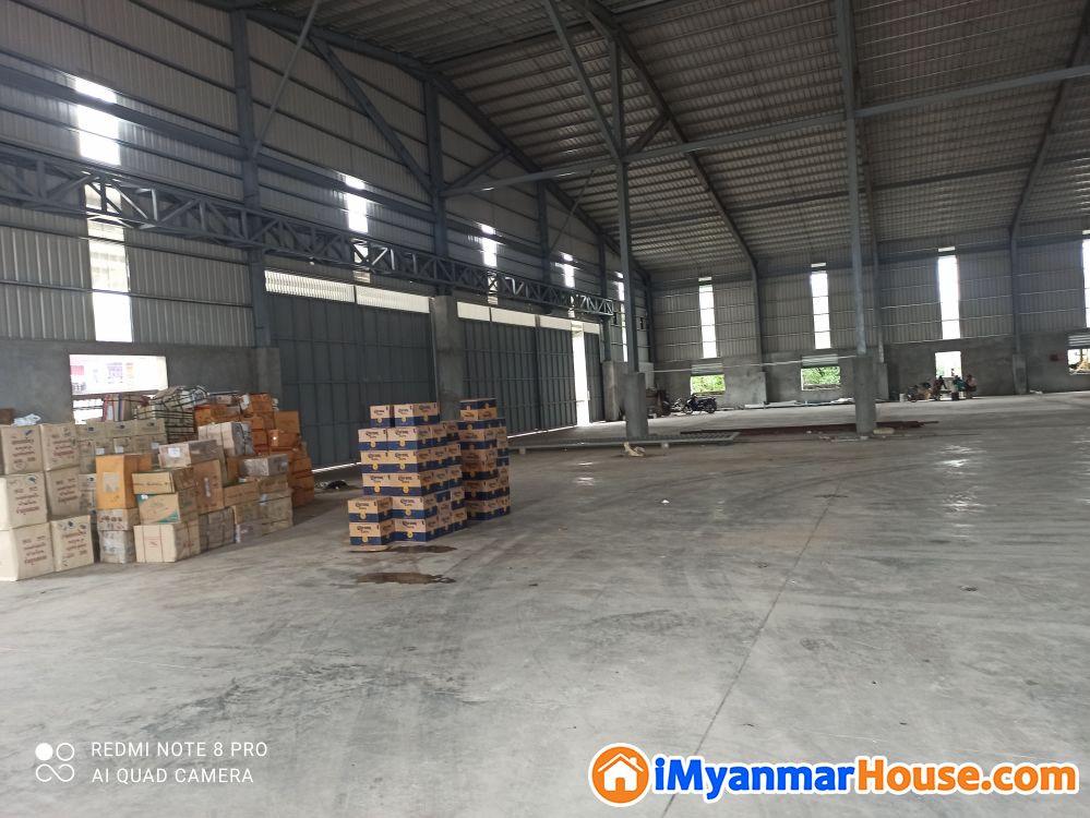 🔷 ငွေပင်လယ်စက်မူ့ဇုန်🔷မြေနှင့်ဂိုဒေါင်ရောင်းမည်။ - For Sale - လှိုင်သာယာ (Hlaingtharya) - ရန်ကုန်တိုင်းဒေသကြီး (Yangon Region) - 39,000 Lakh (Kyats) - S-10541324 | iMyanmarHouse.com