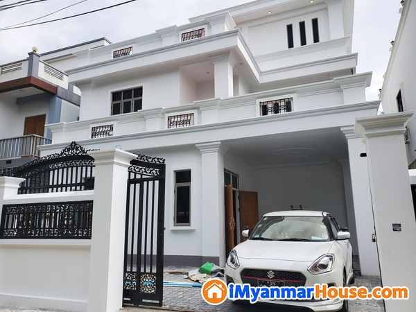 ပေအကျယ်(40×60) အသစ်စက်စက် ၃ထပ်လုံးခြင်းအသစ်လေး ရောင်းမည် - ရောင်းရန် - ဒဂုံမြို့သစ် မြောက်ပိုင်း (Dagon Myothit (North)) - ရန်ကုန်တိုင်းဒေသကြီး (Yangon Region) - 9,000 သိန်း (ကျပ်) - S-10549805 | iMyanmarHouse.com
