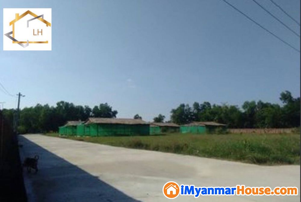 (6.43 ဧက) အကျယ် ၊ မှော်ဘီမြို့နယ် ၊ ပြည်လမ်းမပေါ် (မြောင်းတကာ) တွင် မြေကွက် ရောင်းရန်ရှိ - For Sale - မှော်ဘီ (Hmawbi) - ရန်ကုန်တိုင်းဒေသကြီး (Yangon Region) - 12,217 Lakh (Kyats) - S-10549903 | iMyanmarHouse.com