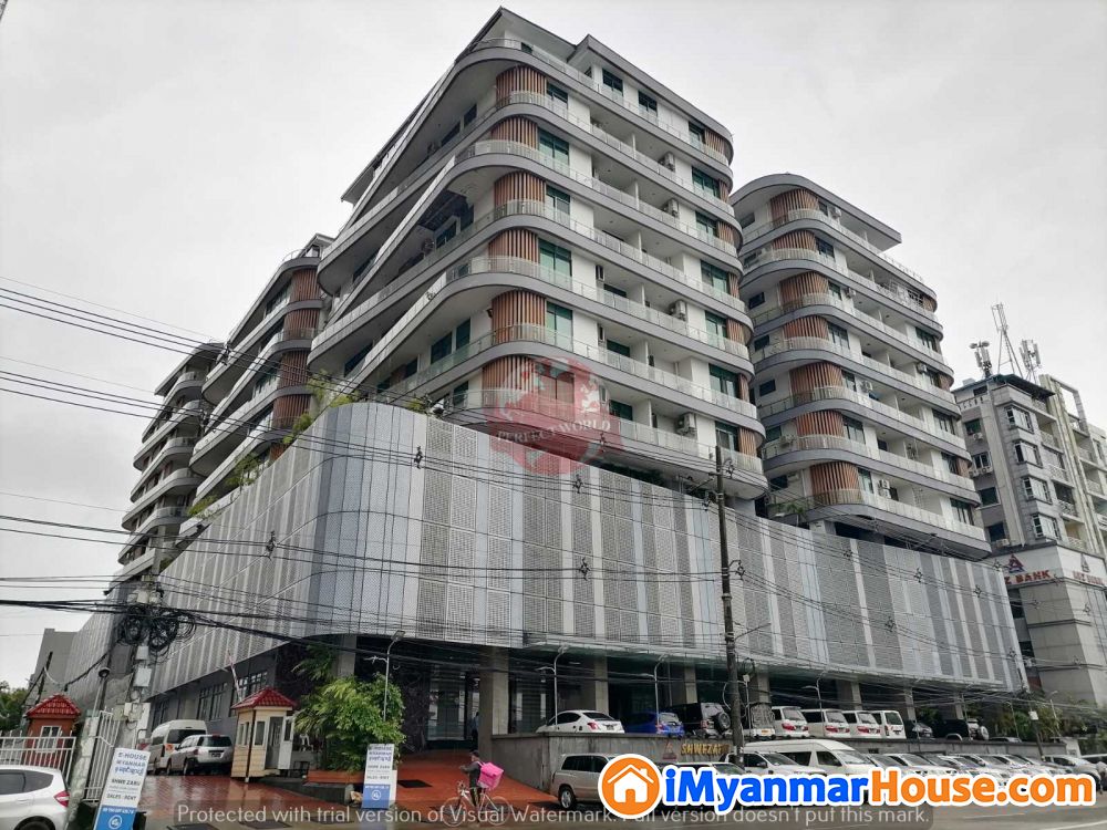 အလံု ေရႊဇဗၺဴဒိပ္ Luxury condo အခန္းအေရာင္း For Sale အလုံ (Ahlone