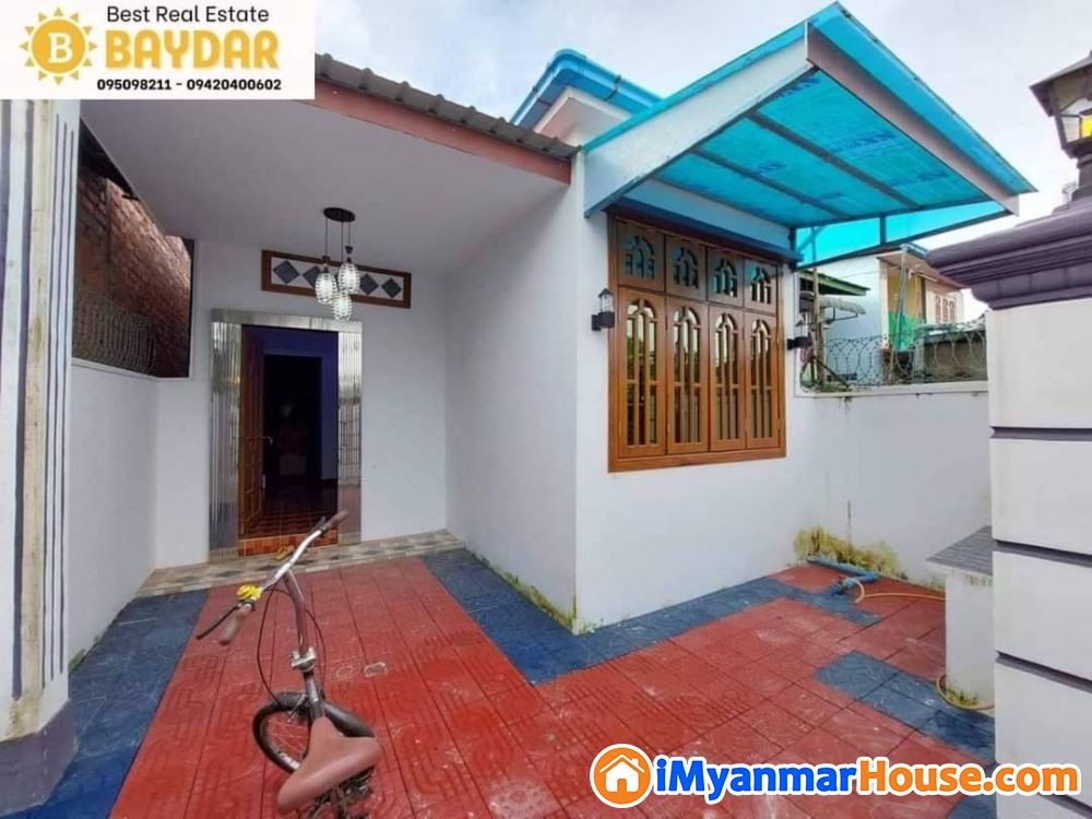 ပုဂံလမ်းမအနီးရှိသိန်း900တန်တစ်ထပ်တိုက်သစ်အ​ရောင်း - For Sale - ဒဂုံမြို့သစ် တောင်ပိုင်း (Dagon Myothit (South)) - ရန်ကုန်တိုင်းဒေသကြီး (Yangon Region) - 900 Lakh (Kyats) - S-10655876 | iMyanmarHouse.com