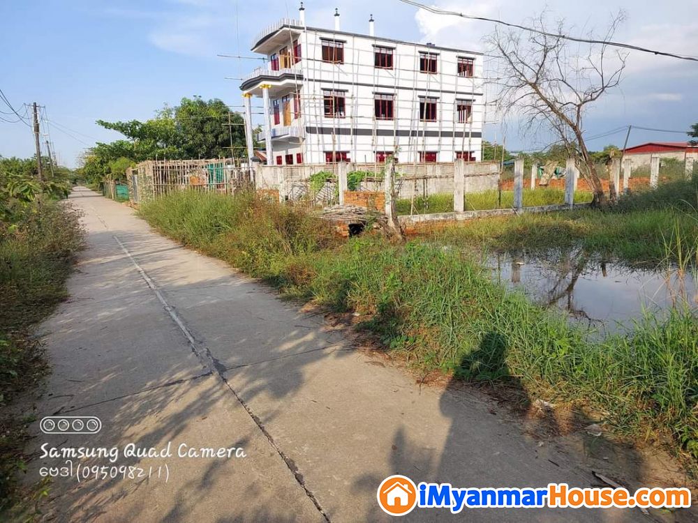 ဒဂုံဆိပ်ကမ်း79ရပ်ကွက်ရှိ​မြေကွက်အမှတ်849အ​ရောင်း - For Sale - ဒဂုံမြို့သစ် ဆိပ်ကမ်း (Dagon Myothit (Seikkan)) - ရန်ကုန်တိုင်းဒေသကြီး (Yangon Region) - 670 Lakh (Kyats) - S-10743975 | iMyanmarHouse.com