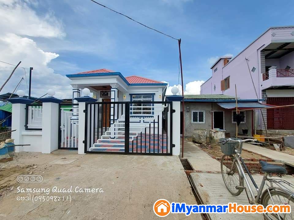 လမ်းမကြီးအနီးရှိတစ်ထပ်တိုက်သစ်​လေးအ​ရောင်း - ရောင်းရန် - ဒဂုံမြို့သစ် တောင်ပိုင်း (Dagon Myothit (South)) - ရန်ကုန်တိုင်းဒေသကြီး (Yangon Region) - 980 သိန်း (ကျပ်) - S-10778827 | iMyanmarHouse.com