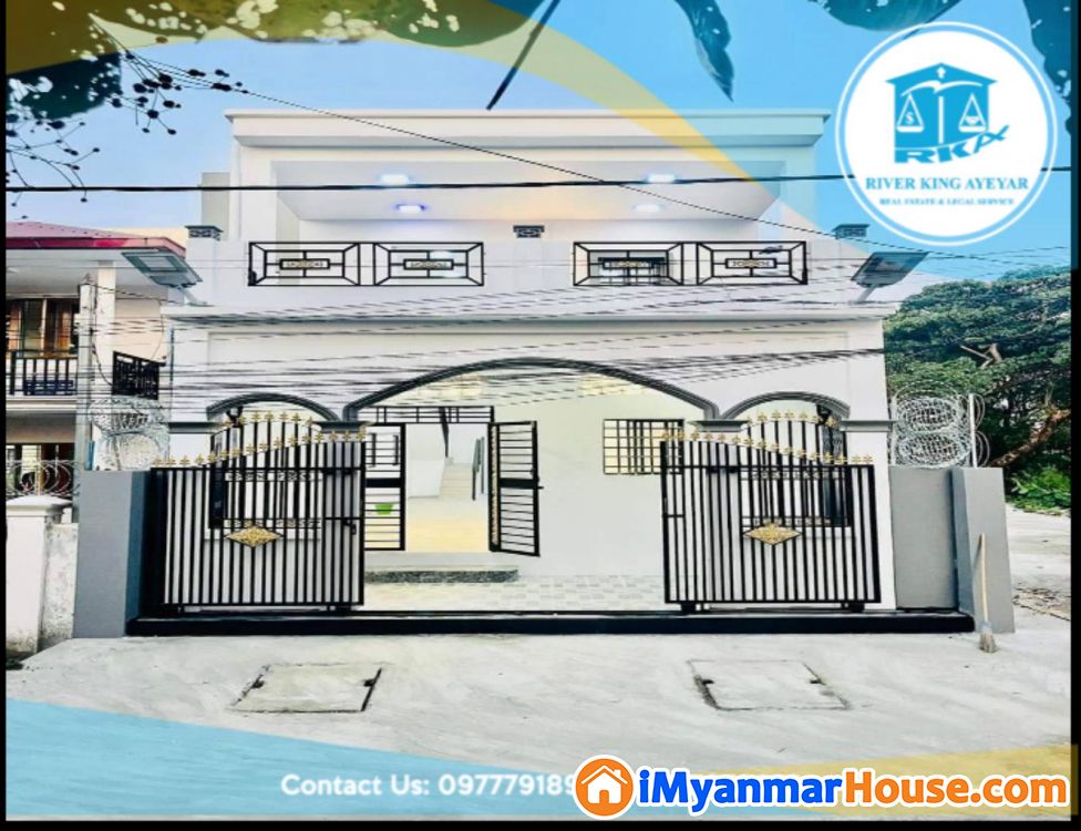 အသင့်နေ(2)ထပ်လုံး‌ချင်းထောင့်ကွက် တိုက်သစ်ရောင်းရန်ရှိသည် - ရောင်းရန် - ဒဂုံမြို့သစ် မြောက်ပိုင်း (Dagon Myothit (North)) - ရန်ကုန်တိုင်းဒေသကြီး (Yangon Region) - 3,240 သိန်း (ကျပ်) - S-10871155 | iMyanmarHouse.com