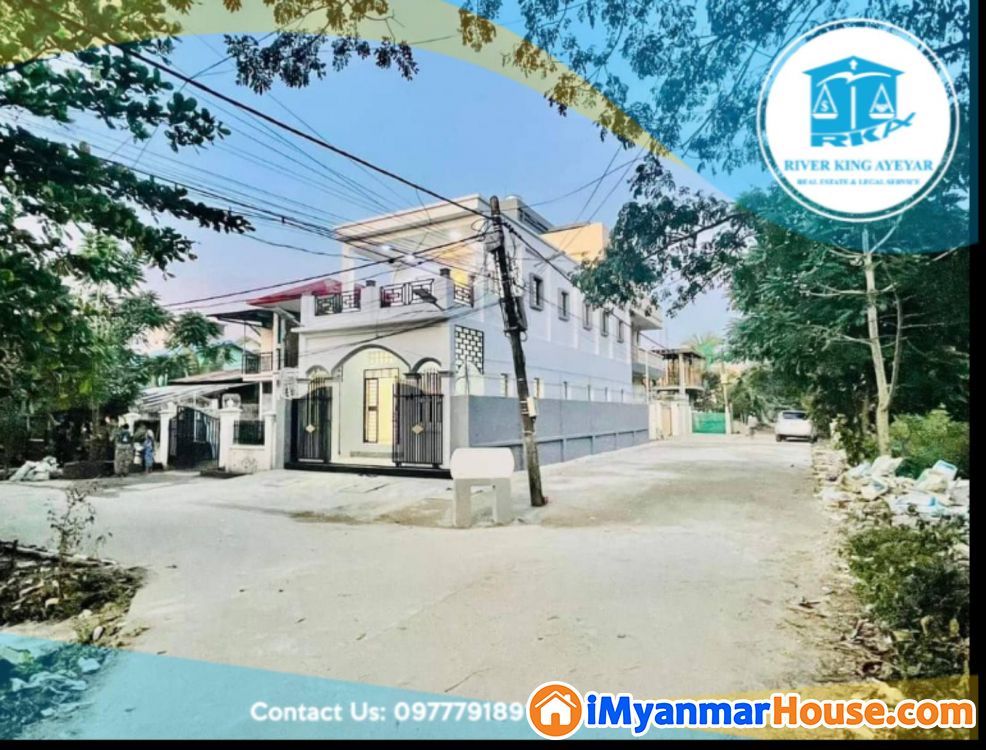 အသင့်နေ(2)ထပ်လုံး‌ချင်းထောင့်ကွက် တိုက်သစ်ရောင်းရန်ရှိသည် - ရောင်းရန် - ဒဂုံမြို့သစ် မြောက်ပိုင်း (Dagon Myothit (North)) - ရန်ကုန်တိုင်းဒေသကြီး (Yangon Region) - 3,240 သိန်း (ကျပ်) - S-10871155 | iMyanmarHouse.com
