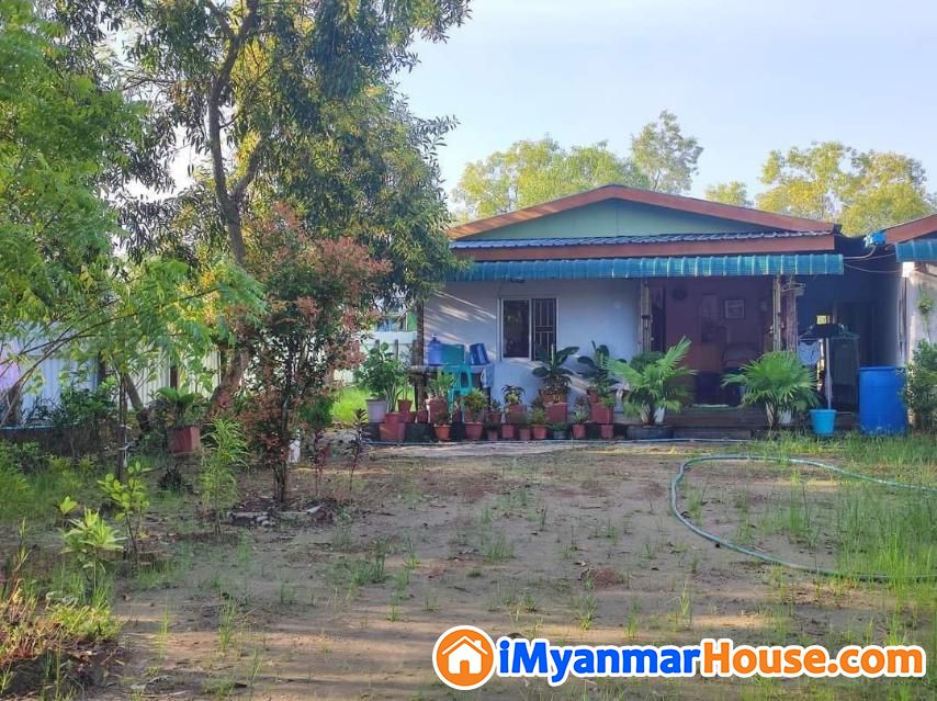 တိုက်ကြီးမြို့ပြည်လမ်းမကြီးဘေးရှိ လုံချင်းအိမ်လေးရောင်းရန်ရှိသည် - ရောင်းရန် - တိုက်ကြီး (Taikkyi) - ရန်ကုန်တိုင်းဒေသကြီး (Yangon Region) - 900 သိန်း (ကျပ်) - S-10903520 | iMyanmarHouse.com