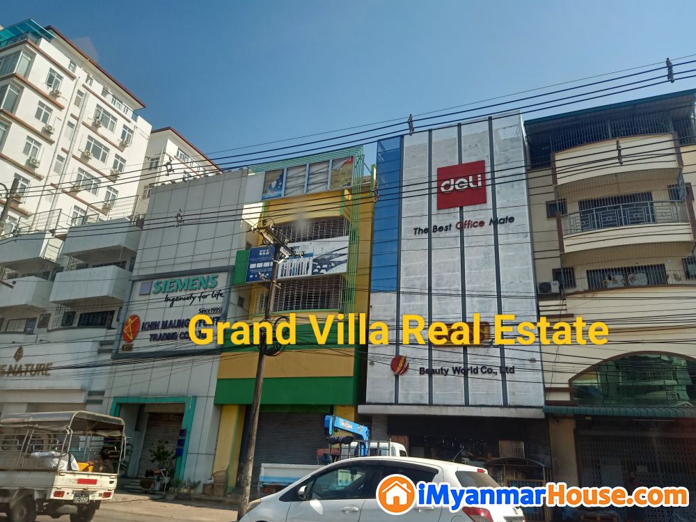 အလုံမြို့နယ် ကန်းနားလမ်းမပေါ်ရှိ 5-ထပ်တိုက် အရောင်း - For Sale - အလုံ (Ahlone) - ရန်ကုန်တိုင်းဒေသကြီး (Yangon Region) - 24,000 Lakh (Kyats) - S-11180690 | iMyanmarHouse.com