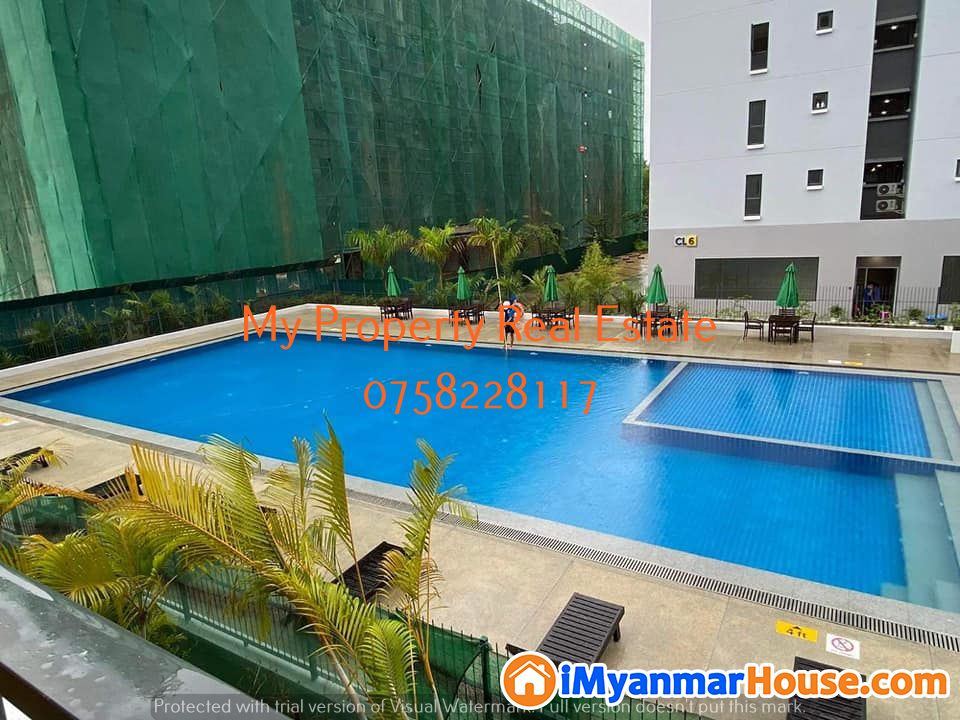 🏦 သန်လျင်, Star City အိမ်ရာဝင်းအတွင်း River View City Loft အိပ်ခန်း ၁ ခန်း ပါ ရှားပါး အရောင်း 🏦 - For Sale - သံလျင် (Thanlyin) - ရန်ကုန်တိုင်းဒေသကြီး (Yangon Region) - 1,050 Lakh (Kyats) - S-10976395 | iMyanmarHouse.com