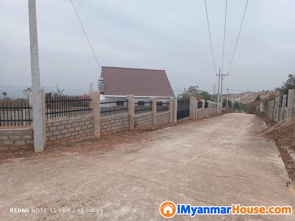 ပြင်ဦးလွင်မြို့ ကန်တော်ကြီးအနီး မြေကွက်လွတ်ရောင်းရန်ရှိသည် - For Sale - ပြင်ဦးလွင် (Pyin Oo Lwin) - မန္တလေးတိုင်းဒေသကြီး (Mandalay Region) - 550 Lakh (Kyats) - S-11008549 | iMyanmarHouse.com