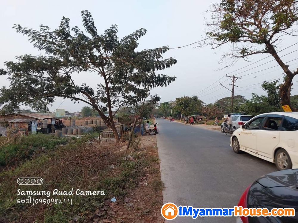 ပုဏ္ဏမီလမ်းမကြီး​ပေါ်​မြေကွက်အ​ရောင်း - ရောင်းရန် - ဒဂုံမြို့သစ် ဆိပ်ကမ်း (Dagon Myothit (Seikkan)) - ရန်ကုန်တိုင်းဒေသကြီး (Yangon Region) - 1,500 သိန်း (ကျပ်) - S-11020636 | iMyanmarHouse.com