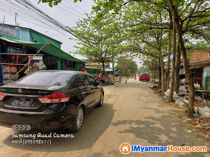 ၁၅၄ ရပ်ကွက်ခြံအရောင်း - For Sale - ဒဂုံမြို့သစ် တောင်ပိုင်း (Dagon Myothit (South)) - ရန်ကုန်တိုင်းဒေသကြီး (Yangon Region) - 160 Lakh (Kyats) - S-11156060 | iMyanmarHouse.com