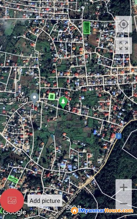 #လားရှိုးလမ်းအနီးနန္ဒဝန်မှမြေကွက်ကျယ် အရောင်း - ရောင်းရန် - ပြင်ဦးလွင် (Pyin Oo Lwin) - မန္တလေးတိုင်းဒေသကြီး (Mandalay Region) - 1,200 သိန်း (ကျပ်) - S-11162827 | iMyanmarHouse.com