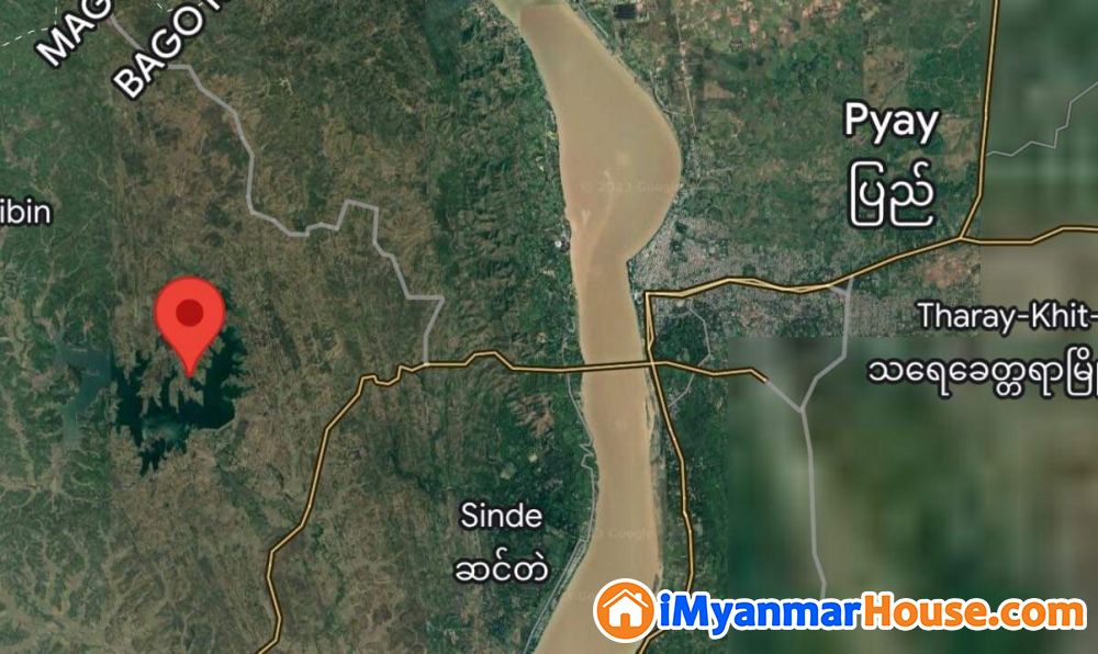 ပန်းတောင်းမြို့နယ်ညောင်ကိုင်းဆည်ဘေးရှိ ဧက ကျယ် ခြံတခြံရောင်းရန်ရှိသည်။ - ရောင်းရန် - ပြည် (Pyay) - ပဲခူးတိုင်းဒေသကြီး (Bago Region) - 2,900 သိန်း (ကျပ်) - S-11204461 | iMyanmarHouse.com