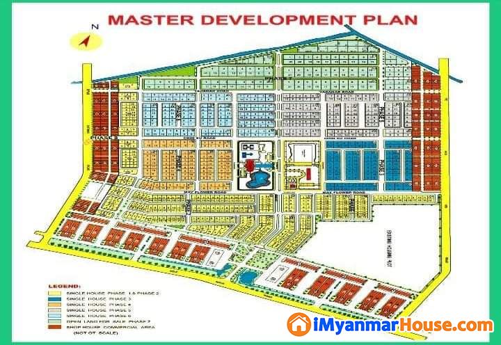 နဝဒေးဥယျာဥ်အိမ်ရာတွင် ရှားပါးမြေကွက် ကျယ်ရောင်းမည် - ရောင်းရန် - လှိုင်သာယာ (Hlaingtharya) - ရန်ကုန်တိုင်းဒေသကြီး (Yangon Region) - 0 သိန်း (ကျပ်) - S-11206165 | iMyanmarHouse.com