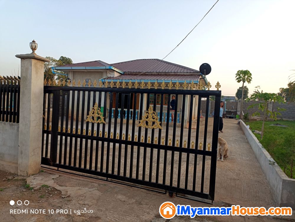 ပေကျယ်ကျယ်နဲ့တိုက်သစ်ကလေး - ရောင်းရန် - ပြင်ဦးလွင် (Pyin Oo Lwin) - မန္တလေးတိုင်းဒေသကြီး (Mandalay Region) - 1,400 သိန်း (ကျပ်) - S-11401071 | iMyanmarHouse.com