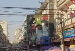 ရန်ကုန်မြို့လယ် ဆိပ်ကမ်းသာလမ်း မြေရောင်းမည် (100'×60')