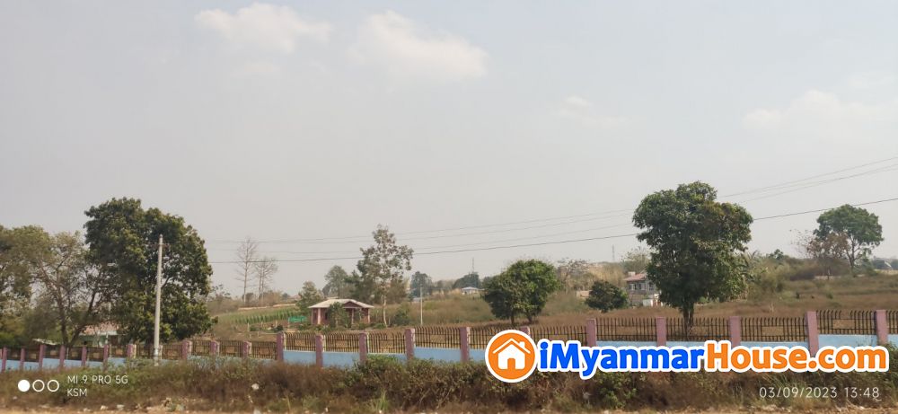 မန္တလေးတိုင်း လားရှိုးလမ်းမကြီးပေါ်မှာရှိတဲ့ လမ်းမတန်းနေရာကောင်း ဈေးတန် မြေကွက်လေး ပိုင်ရှင်ကိုယ်တိုင်အမြန်ရောင်းမည် 🔸 - ရောင်းရန် - ပြင်ဦးလွင် (Pyin Oo Lwin) - မန္တလေးတိုင်းဒေသကြီး (Mandalay Region) - 65,000 သိန်း (ကျပ်) - S-11874993 | iMyanmarHouse.com