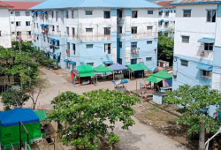 ဒဂုံဆိပ်ကမ်းမြို့နယ် ကနောင်အိမ်ရာအတွင်းရှိ မြေညီထပ်တိုက်ခန်း အရောင်း