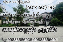 မြောက်ဒဂုံမြို့နယ် (၂၈ ရပ်ကွက်)
ဆရာစံလမ်းမအနီး လုံးချင်းအရောင်း