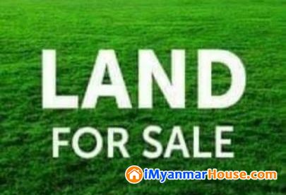 မြေကွက်အရောင်း - For Sale - ဒဂုံမြို့သစ် အရှေ့ပိုင်း (Dagon Myothit (East)) - ရန်ကုန်တိုင်းဒေသကြီး (Yangon Region) - 790 Lakh (Kyats) - S-9655403 | iMyanmarHouse.com