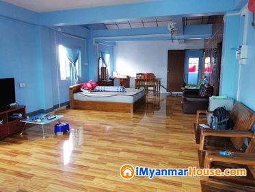 ပေအကျယ် ( 25x50 )8 လွှာ တိုက်ခန်းရောင်းရန်ရှိသည် ။ - ရောင်းရန် - စမ်းချောင်း (Sanchaung) - ရန်ကုန်တိုင်းဒေသကြီး (Yangon Region) - 500 သိန်း (ကျပ်) - S-9773979 | iMyanmarHouse.com