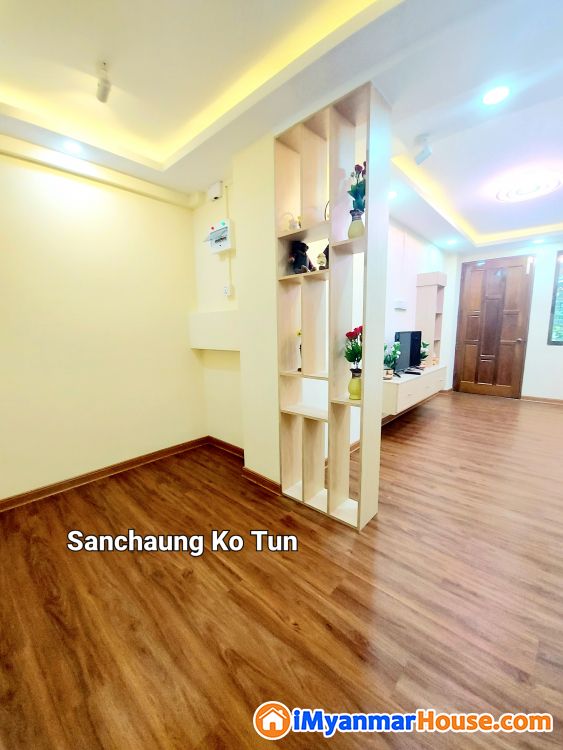 ရှယ်ပြင်ပြီး ပထပ် တိုက်သစ် ရောင်းမည် - ရောင်းရန် - စမ်းချောင်း (Sanchaung) - ရန်ကုန်တိုင်းဒေသကြီး (Yangon Region) - 590 သိန်း (ကျပ်) - S-9930385 | iMyanmarHouse.com